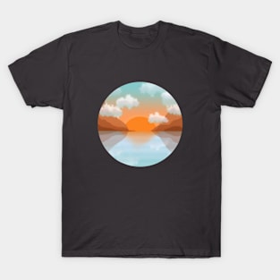 Sunset in the clouds T-Shirt